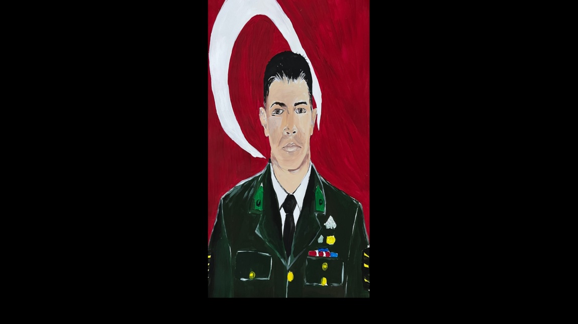 15 Temmuz Demokrasi ve Milli Birlik Konulu Resim Yarışmasında İlçe 3.sü Olduk
